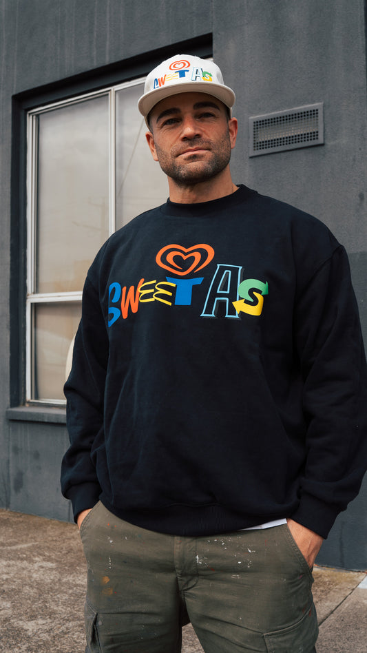 FAVORITES CREWNECK BLACK