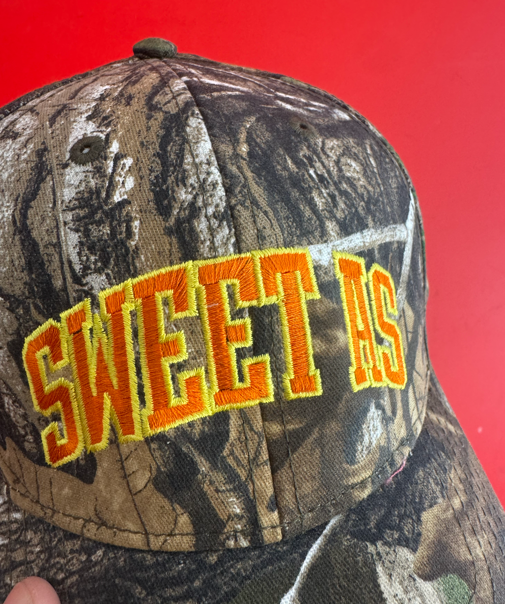 COLLEGE REAL TREE CAP