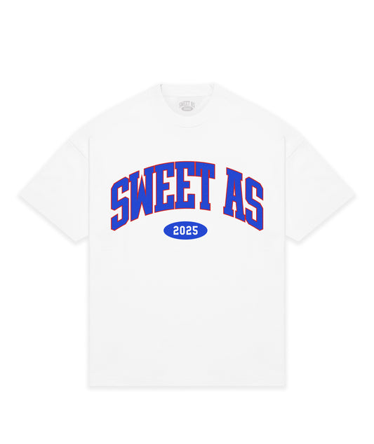 COLLEGE TSHIRT WHITE