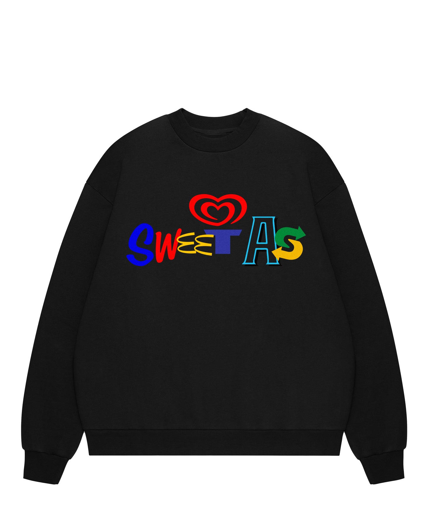 FAVORITES CREWNECK BLACK