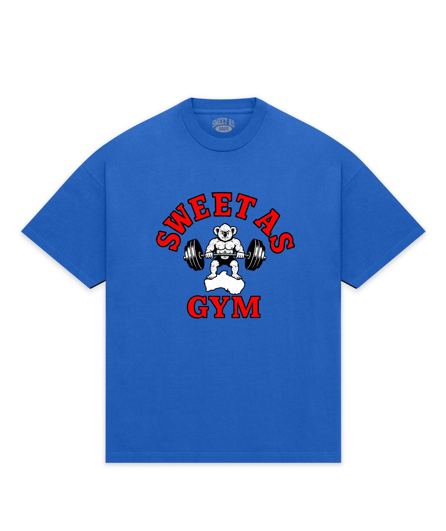 GYM TSHIRT ROYAL BLUE